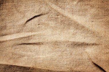 eski kirli çuval bezi doku