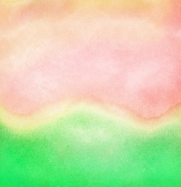 Abstract colorful watercolor wave shape background. — Stock Photo, Image