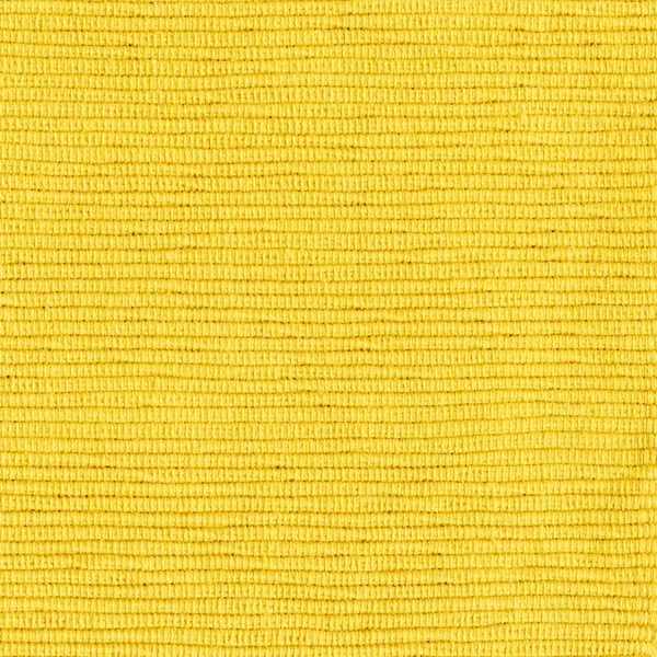 Gele gestreepte katoen weefsel textuur — Stockfoto