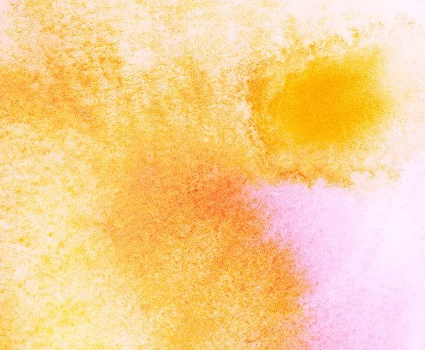 Abstract orange watercolor background — Stock Photo, Image