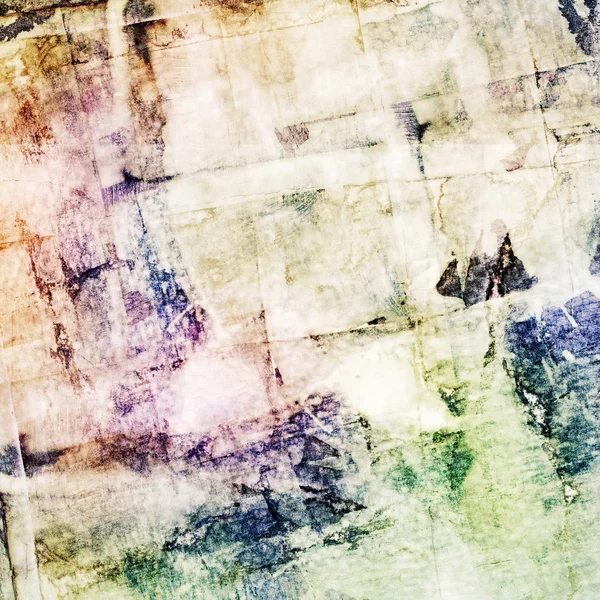 Abstrato grunge riscado colorido fundo — Fotografia de Stock