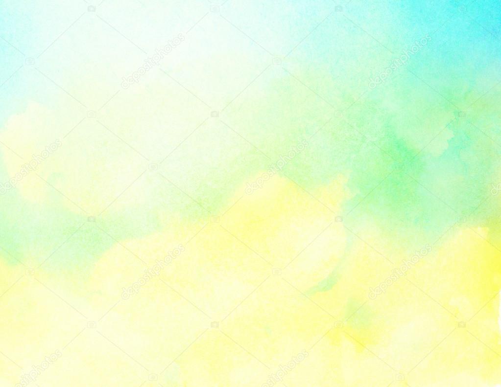 Abstract colorful watercolor background.