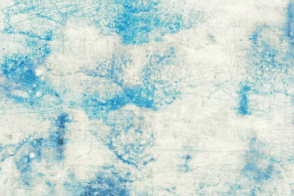 Nuvola e cielo blu sulla vecchia texture metallica graffiata — Foto Stock