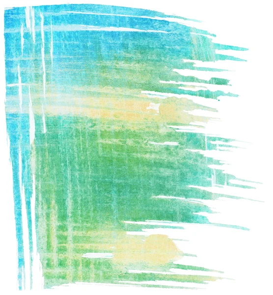 Abstracto pintado acuarela cepillo trazos fondo — Foto de Stock