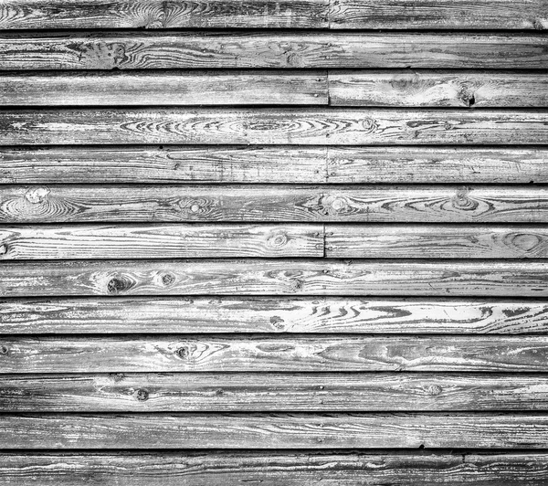 Vieux mur en bois gris altéré — Photo