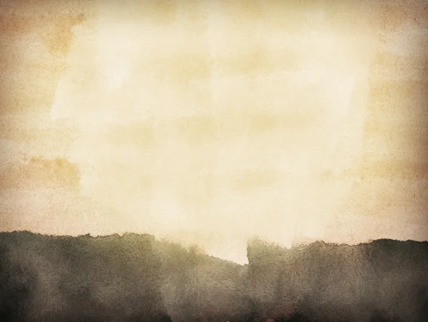 Brun grunge akvarell bakgrunden — Stockfoto