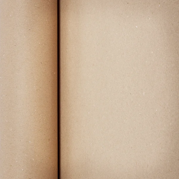 Vintage kahverengi haddelenmiş kağıt arka plan — Stok fotoğraf