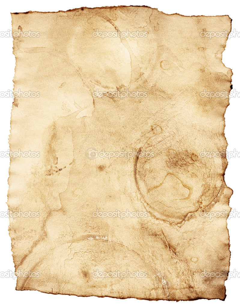old stained vintage paper background