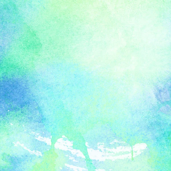 Abstrakt gemalter Aquarell-Hintergrund — Stockfoto