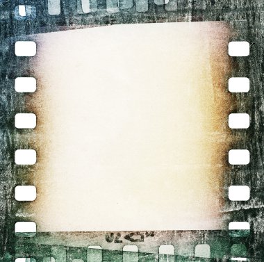 Vintage grunge film şeridi arka plan