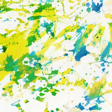 soyut suluboya, mürekkep sıçraması