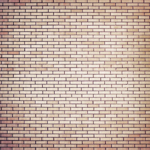 Brown brick wall background — Stock Photo, Image