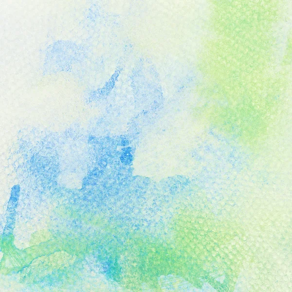 Abstract colorful watercolor background painted on grainy paper — Stock Photo, Image