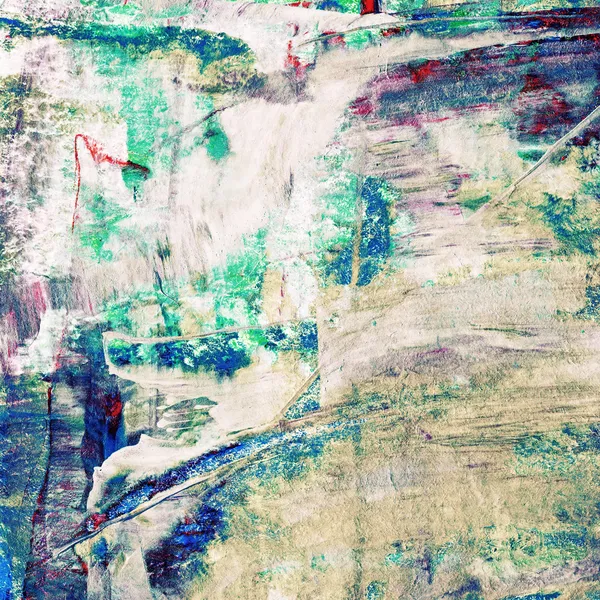 güzel renkli soyut resim