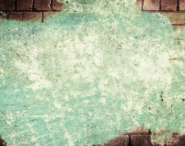 Oude bakstenen grunge muur achtergrond — Stockfoto