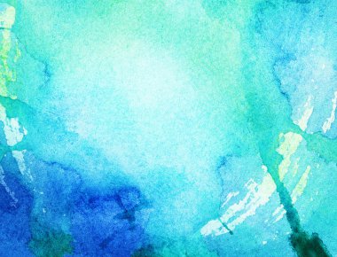 suluboya arka plan mavi boyalı.