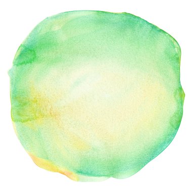 renkli suluboya fırça darbesi, sıçrama, daire. tasarım öğesi