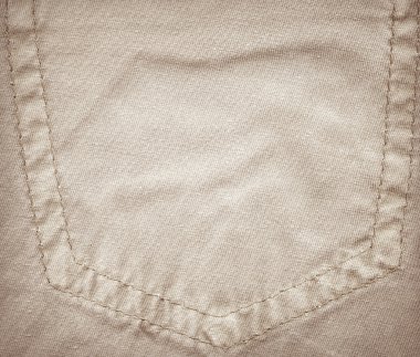 temiz çuval bezi doku