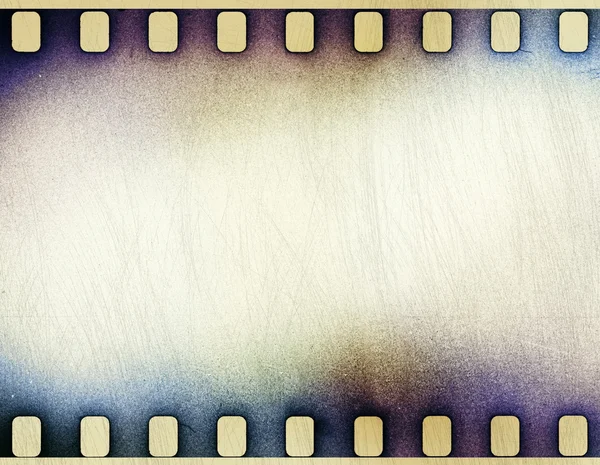 グランジ傷フィルム ストリップの背景 — ストック写真
