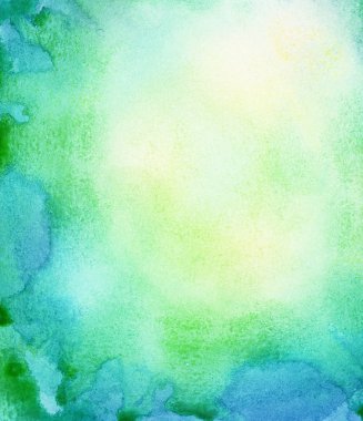 Soyut renkli suluboya arkaplanı.