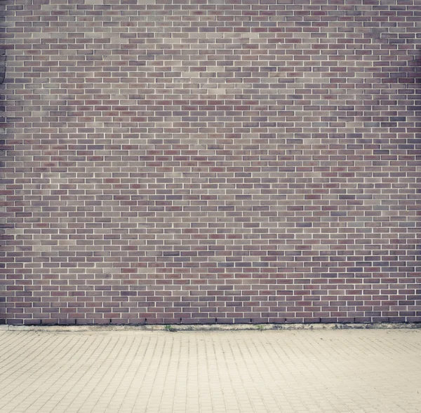 Brick grunge weathered wall background — Stock Photo, Image