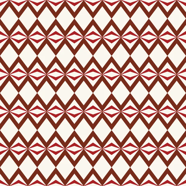 Retro seamless pattern with triangle, rhombus  shapes. — Stock Vector