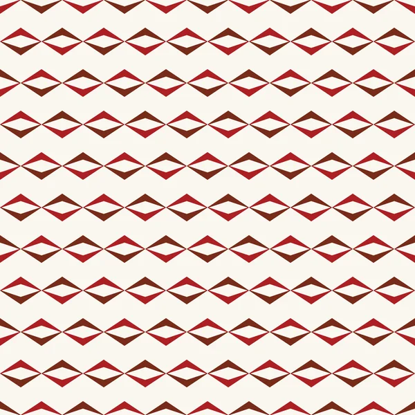 Retro seamless pattern with triangle, rhombus  shapes. — Stock Vector