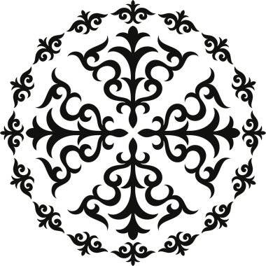 grafik dairesel süsleme