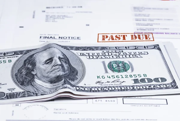 Past due bill concept — Stock Photo, Image