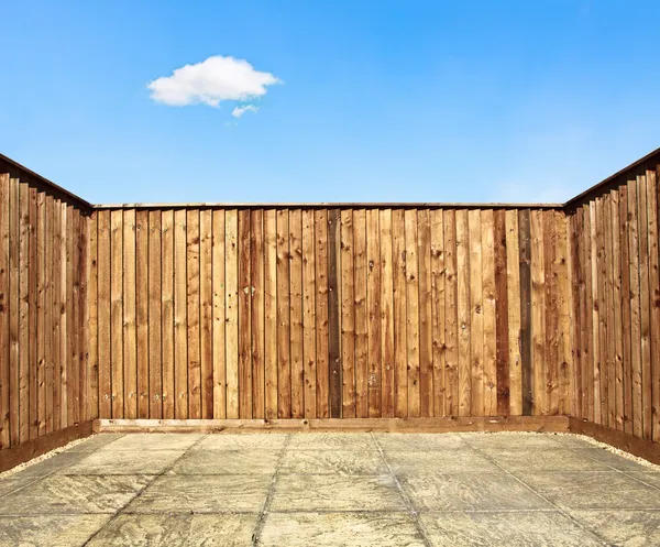 Wooden fence — Stock Photo, Image