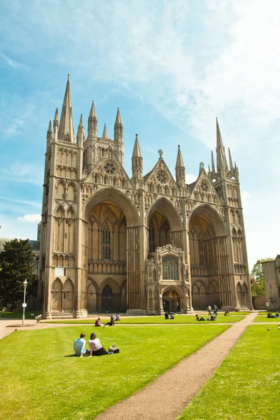 Peterborough katedral uk cambridgeshire — Stok fotoğraf