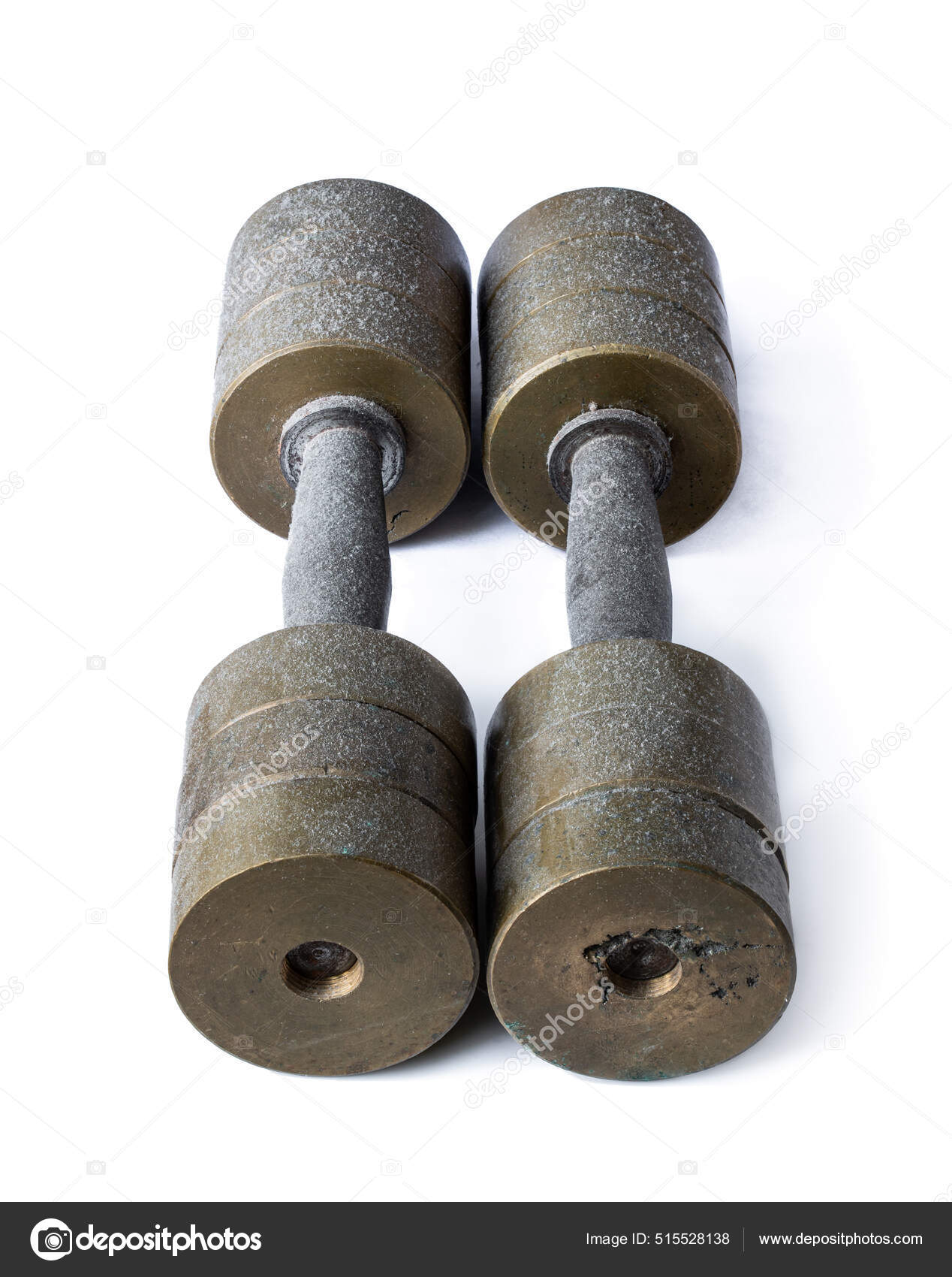 Copper dumbbells hot sale