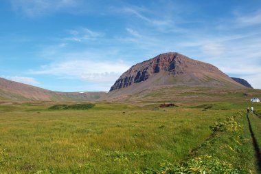 Hornstrandir nature reserve, Iceland clipart