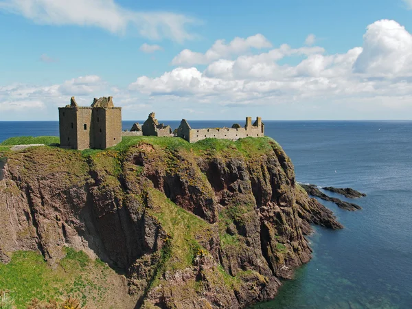 Dunnottar Castle, Escócia litoral nordeste Fotos De Bancos De Imagens