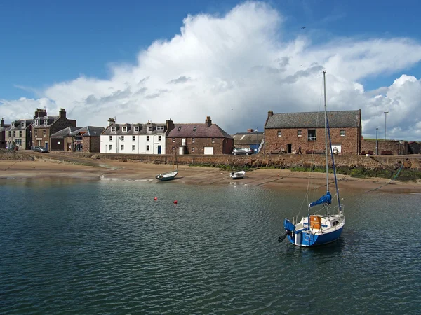 Puerto de Stonehaven, noreste de Escocia mayo 2013 — Foto de Stock