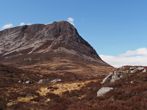 Cairngorms bergen, devil's punt, Schotland in het voorjaar van — Stockfoto