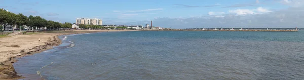 Saint Nazaire beach, august 2013, France — Stock Photo, Image