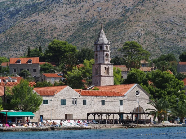 Cavtat, Croatia, august 2013, monastery of Our Lady of the Snow — Stock Photo, Image