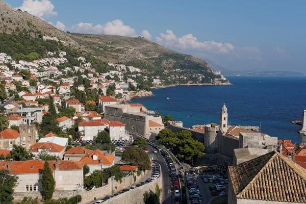 Dubrovnik, augusti 2013, Kroatien, ploce — Stockfoto