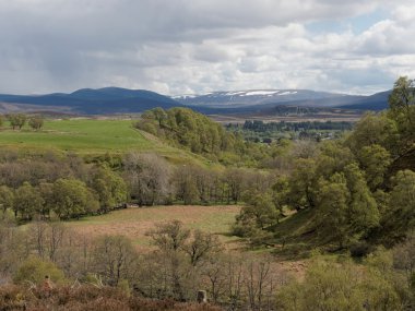 cairngorms içinde belgili tanımlık geçmiş olan glen banchor Batı tarafı