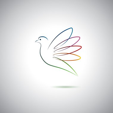 Dove and peace clipart