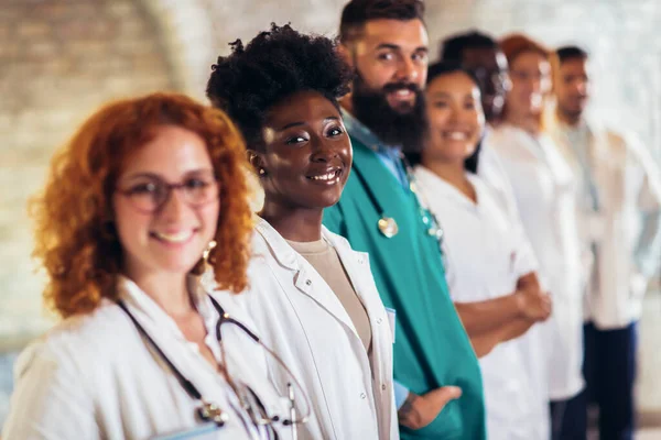 Medische Mensen Artsen Verpleegkundige Arts Chirurg Team Het Ziekenhuis Gezondheidszorg — Stockfoto