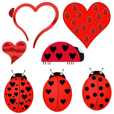 ladybugs Icon set
