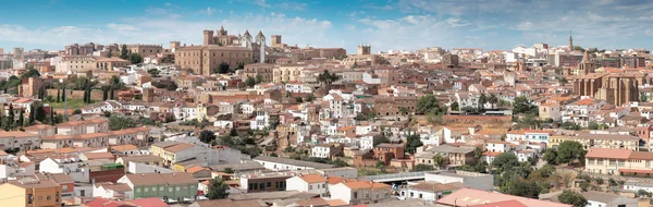 Daytime panorama of Caceres — Stock Photo, Image