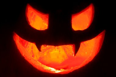 Hallowen korkunç yüzü