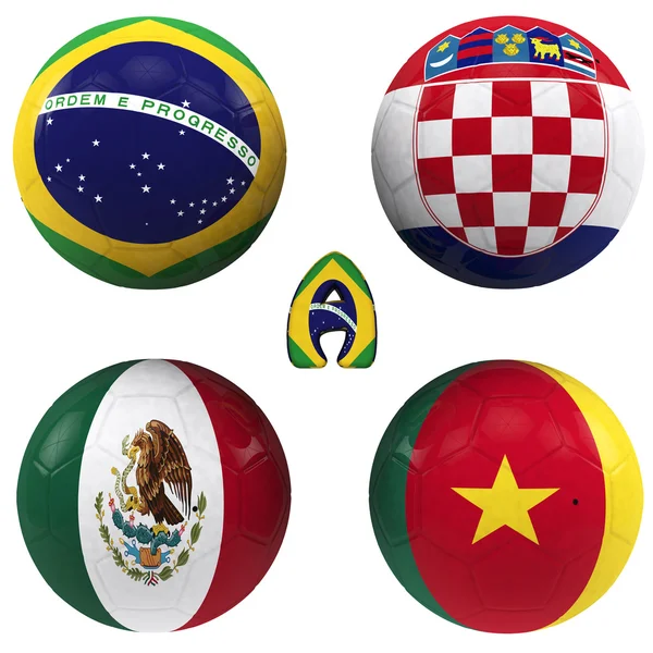 A group of the World Cup — Stock Photo, Image