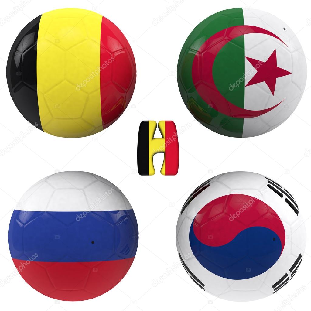 H group of the World Cup