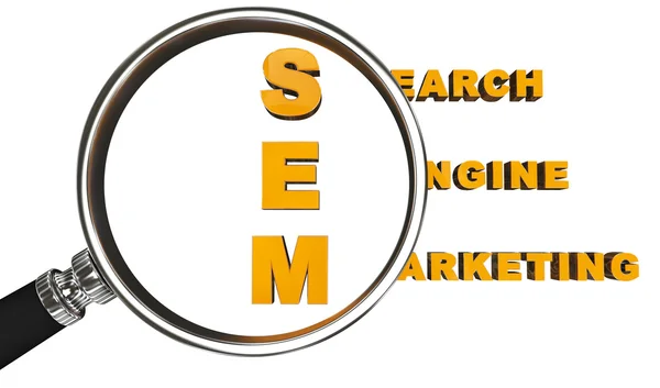 Search engine marketing — Stock Photo, Image