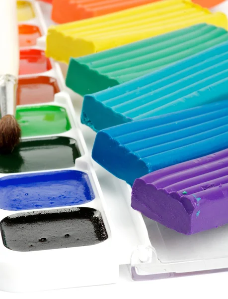 Paint and Clay — Stock Photo, Image