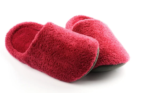 Magenta Slippers Confuse — Stock Photo, Image